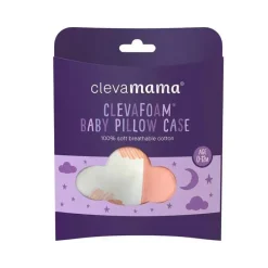 Clevamama Pillows & Head Support*- Clevafoam Toddler Pillow Case, Coral