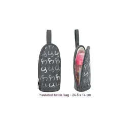 Clevamama Tote Bags*- Nicole Tote Diaper Bag, Asphalt