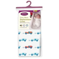 Clevamama Pillows & Head Support*Replacement Pram Pillow Case - Blue