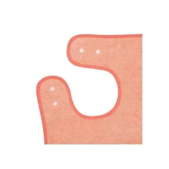 Clevamama Baby Bath Towels*Splash N Wrap Apron Towel Coral Pink - Baby Towel