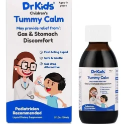 Colic Calm Pain & Fever Relief*- Tummy Calm Liquid Dietary Supplement Gas Drop