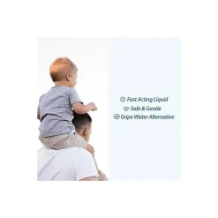 Colic Calm Pain & Fever Relief*- Tummy Calm Liquid Dietary Supplement Gas Drop