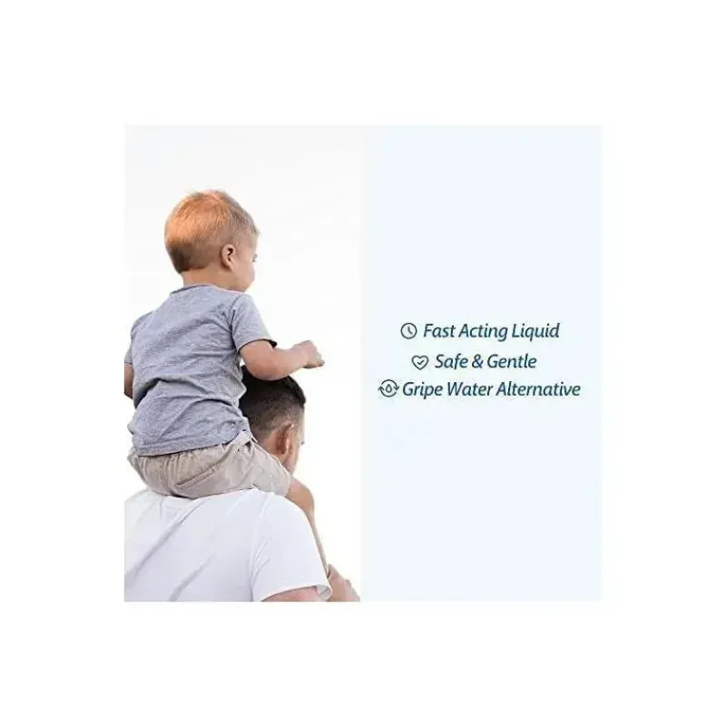 Colic Calm Pain & Fever Relief*- Tummy Calm Liquid Dietary Supplement Gas Drop