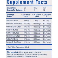 Colic Calm Pain & Fever Relief*- Tummy Calm Liquid Dietary Supplement Gas Drop