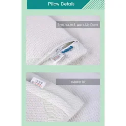 Comfy Baby Pillows & Head Support*Newborn Pillow With Purotex Bamboo Fiber Cover