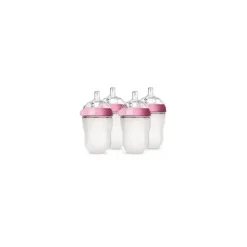 Comotomo Gifts Over $50|Bottles & Sets*- 7Pk Baby Bottle Bundle, Pink