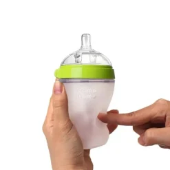 Comotomo Cool Baby Products|Bottles & Sets*- 2Pk Natural Feel Baby Bottle, Green (8Oz)