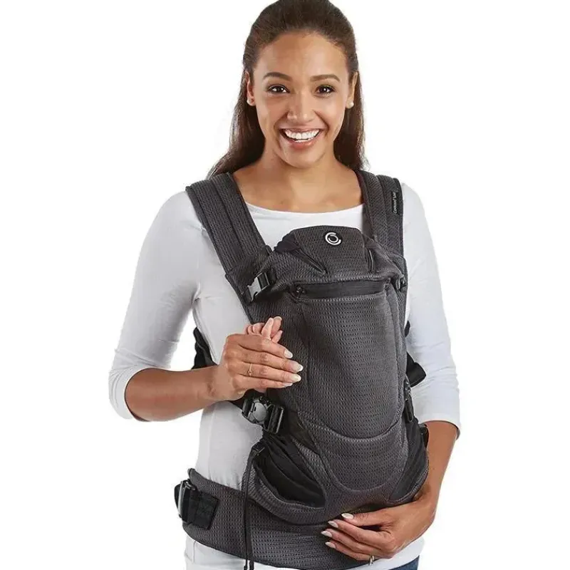 Kolcraft Front, Hip And Backpack Carriers*Contours Love 3-In-1 Baby Carrier, Charcoal