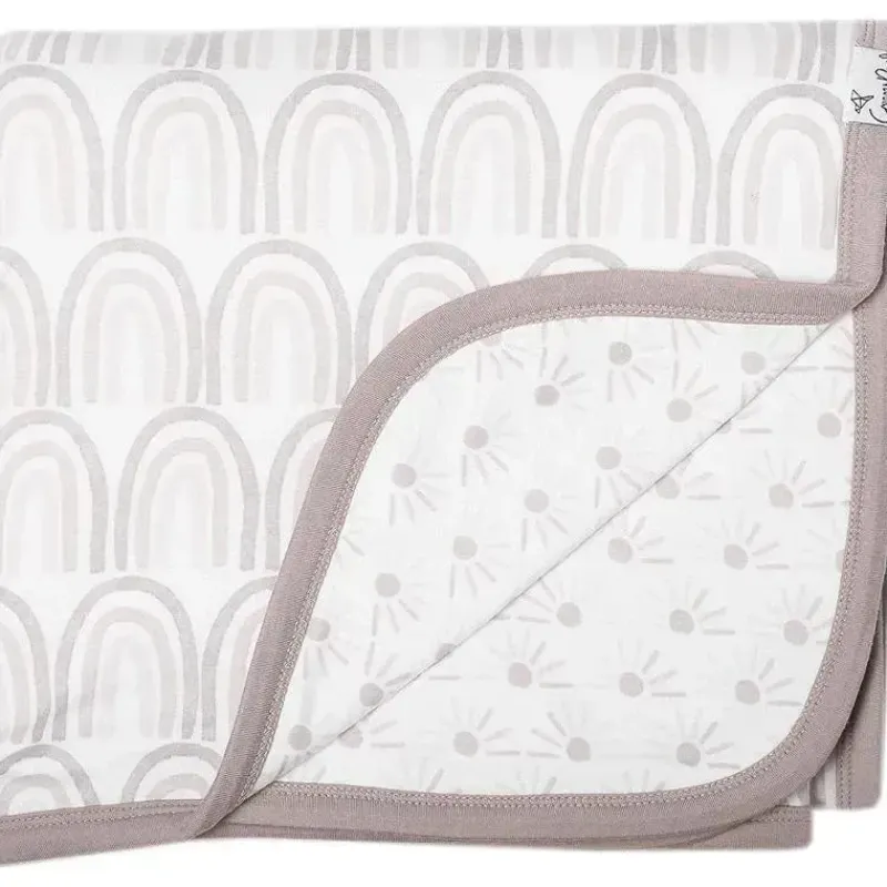 Copper Pearl Blankets & Quilts*- Bliss Knit Baby 3 Layer Stretchy Quilt Blanket