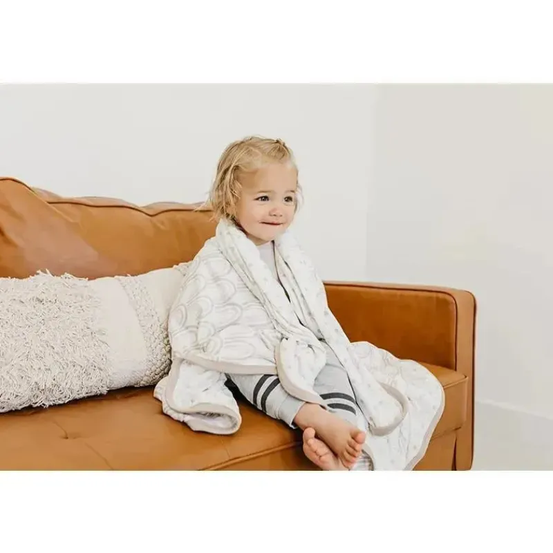 Copper Pearl Blankets & Quilts*- Bliss Knit Baby 3 Layer Stretchy Quilt Blanket