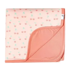 Copper Pearl Blankets & Quilts*- Cheery Knit Baby 3 Layer Stretchy Quilt Blanket