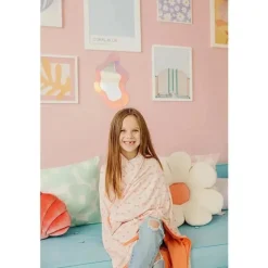 Copper Pearl Blankets & Quilts*- Cheery Knit Baby 3 Layer Stretchy Quilt Blanket