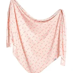 Copper Pearl Blankets & Quilts*- Cheery Knit Baby Swaddle Receiving Blanket