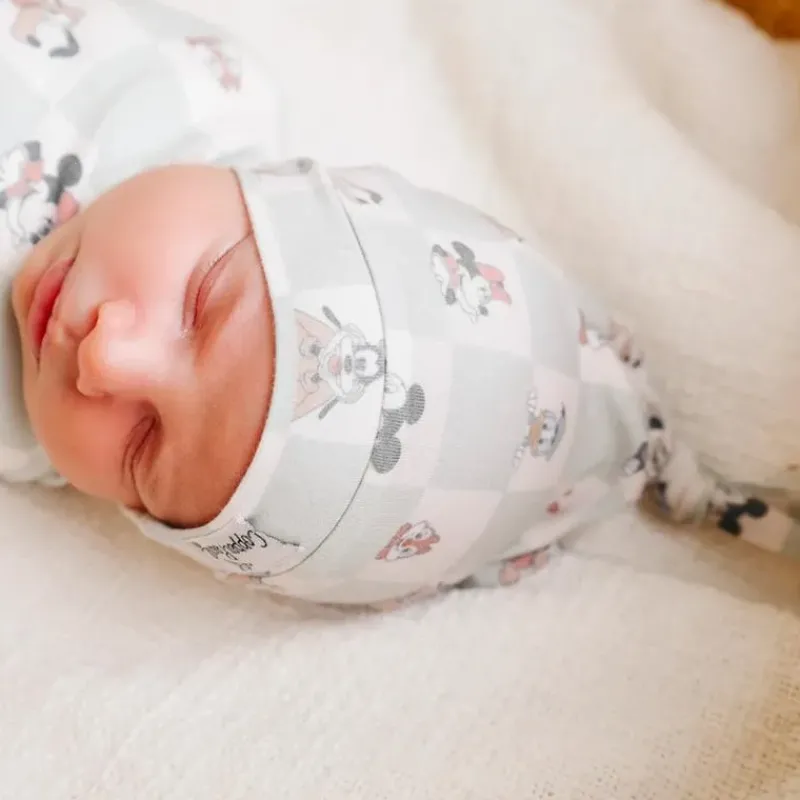 Copper Pearl Baby Hats*- Disney Mickey Mouse & Friends Top Knot Hat