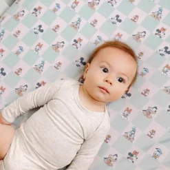 Copper Pearl Crib & Bed Sheets*- Disney Mickey Mouse & Friends Premium Crib Sheet
