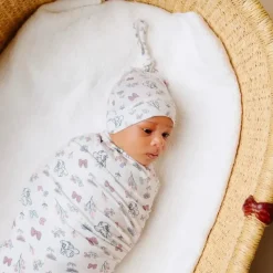Copper Pearl Baby Hats*- Disney Minnie Mouse's Bowquet Top Knot Hat