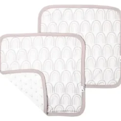 Copper Pearl Blankets & Quilts*- 2Pk Bliss 3-Layer Knit Security Blanket Set