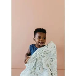 Copper Pearl Blankets & Quilts*- Rex Knit Baby Swaddle Receiving Blanket