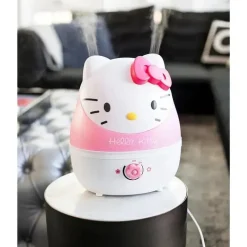 Crane Humidifiers & Purifiers*- Adorables Ultrasonic Humidifiers, 1 Gallon Cool Mist Air Humidifier, Hello Kitty