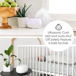 Crane Humidifiers & Purifiers*- Personal Humidifier With Aroma Diffuser Function And Color Changing Light