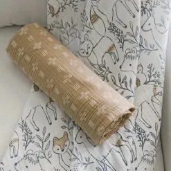 Crane Swaddles & Wearable Blankets*- 2Pk Baby Soft Muslin Swaddle, Woodland Animal