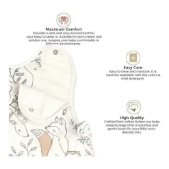 Crane Wearable Blankets*Baby Ezra Woodland Animals Cotton Wearable Blanket 0-9Mo