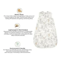 Crane Wearable Blankets*Baby Ezra Woodland Animals Cotton Wearable Blanket 0-9Mo