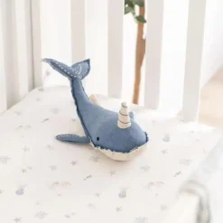 Crane Crib & Bed Sheets*Bedding - Cove Fitted Crib Sheet, Sea Life