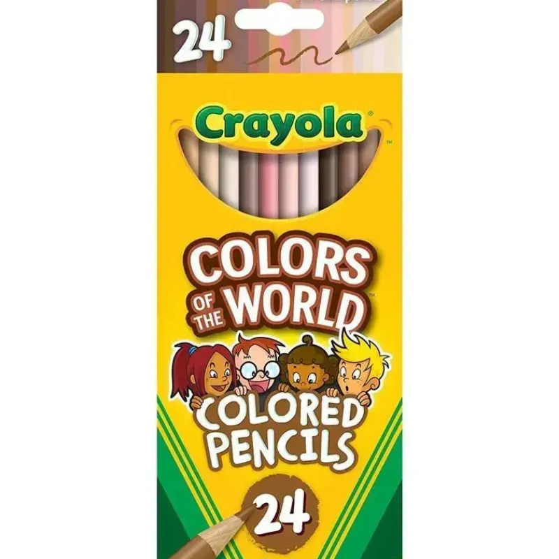 Crayola Coloring*- 24 Ct Colored Pencils, Colors Of The World