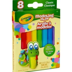 Crayola Coloring*- 8 Ct Modeling Clay, Basic Assortment