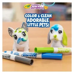 Crayola Coloring*- 1 Ct Scribble Scrubbie, Safari