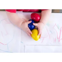 Kids Crayola Toys For 3 Year Old|Coloring*- 3 Ct Washable Egg Crayons