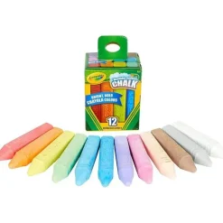 Crayola Coloring*- 12 Ct Washable Sidewalk Chalk
