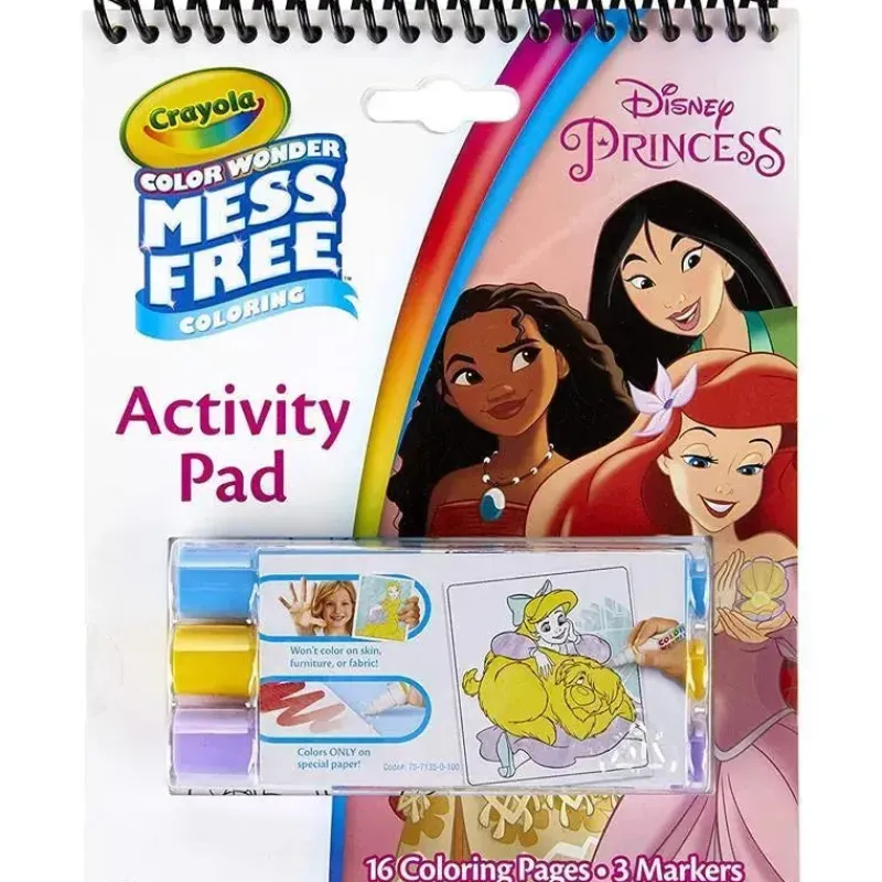 Crayola Disney Princess|Coloring*- Color Wonder Activity Pad, Princess