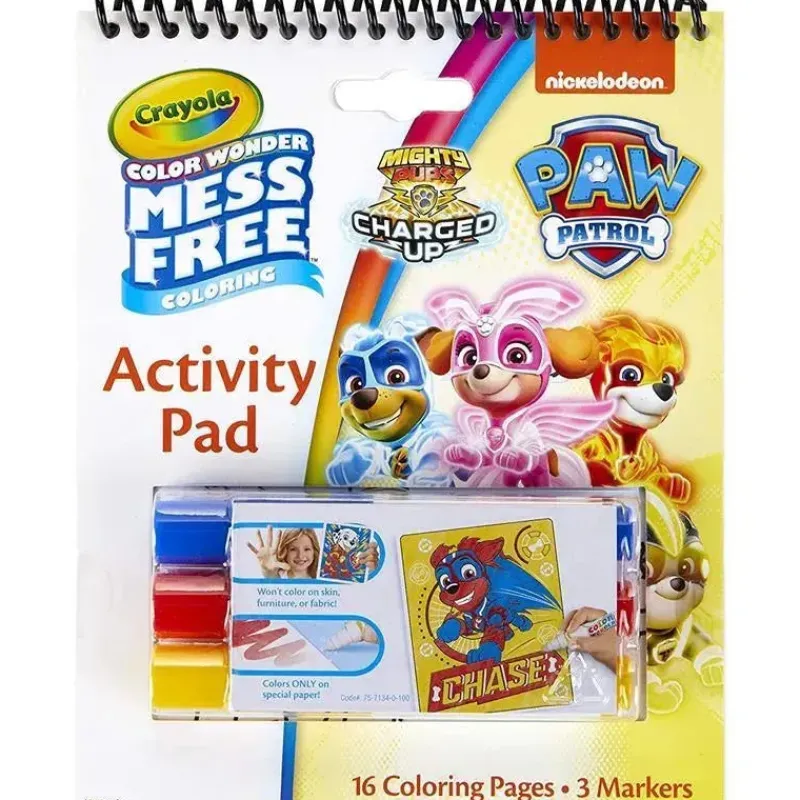 Crayola Paw Patrol|Coloring*- Color Wonder Activity Pad, Paw Patrol