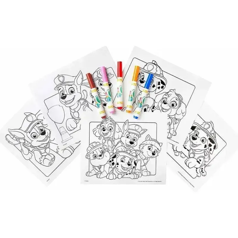 Kids Crayola Paw Patrol|Toys For 3 Year Old*- Color Wonder Coloring Pad & Markers, Paw Patrol