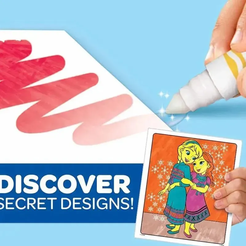 Kids Crayola Frozen|Disney Princess*- Color Wonder Coloring Pad & Markers, Frozen