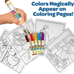 Kids Crayola Frozen|Disney Princess*- Color Wonder Coloring Pad & Markers, Frozen