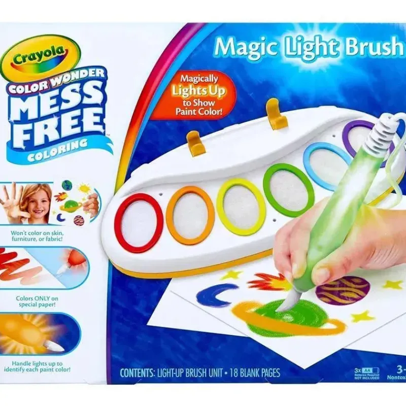 Crayola Cool Baby Products*- Color Wonder Magic Light Brush, Mess Free Painting