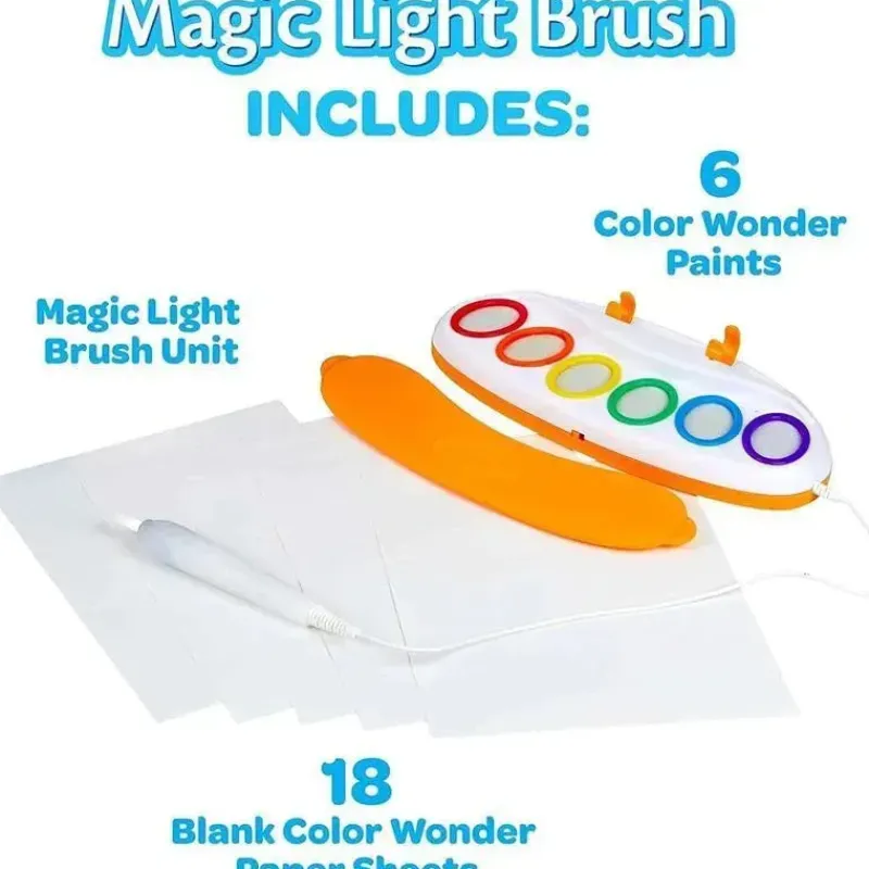 Crayola Cool Baby Products*- Color Wonder Magic Light Brush, Mess Free Painting