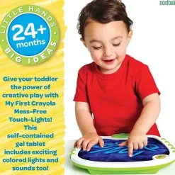 Kids Crayola Toys For 3 Year Old|Toys For 2 Year Old*- Mess-Free Touch Lights