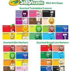 Crayola Toys For 3 Year Old|Toys For 2 Year Old*- Mini Inspiration Art Case, Silly Scents