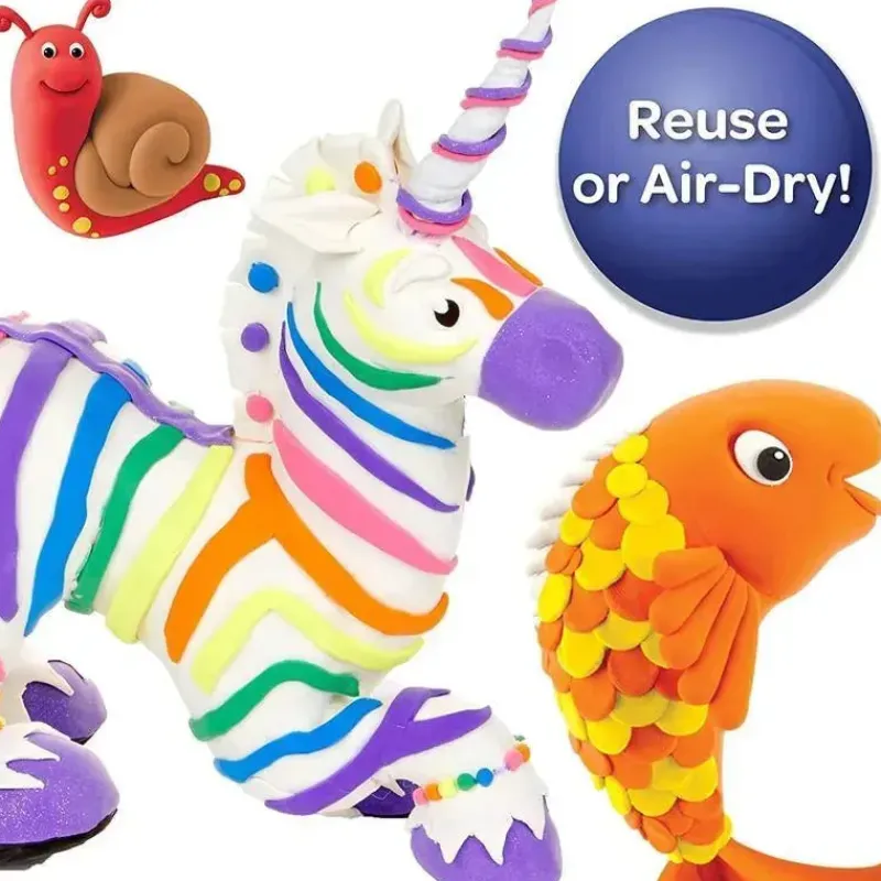 Kids Crayola Toys For 3 Year Old|Coloring*- Model Magic Craft Pack