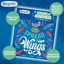 Crayola Coloring|Books For Babies*- 40-Page Coloring Book, Colors Of Kindness