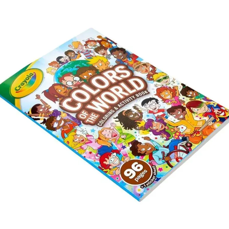 Crayola Coloring|Books For Babies*- 96-Page Coloring Book, Colors Of The World