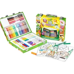 Crayola Coloring*- Silly Scents Mini Inspiration Art Case, Scented Crayons & Markers Set
