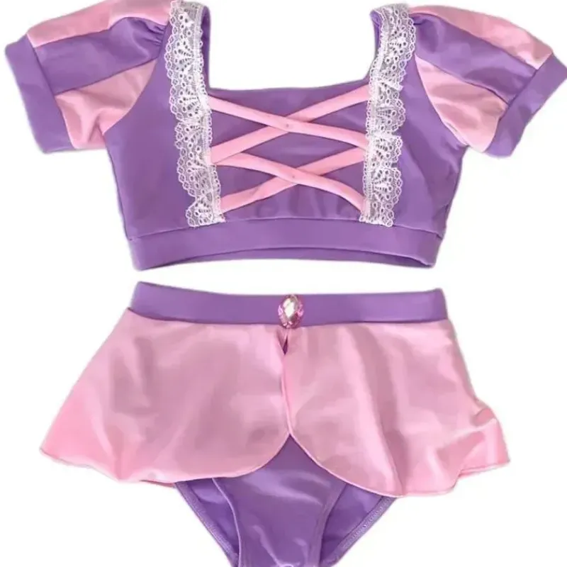 Creative Education Of Canada Baby Swimming Clothes|Halloween Costumes*Creative Education - 2Pk Swim Suit, Rapunzel