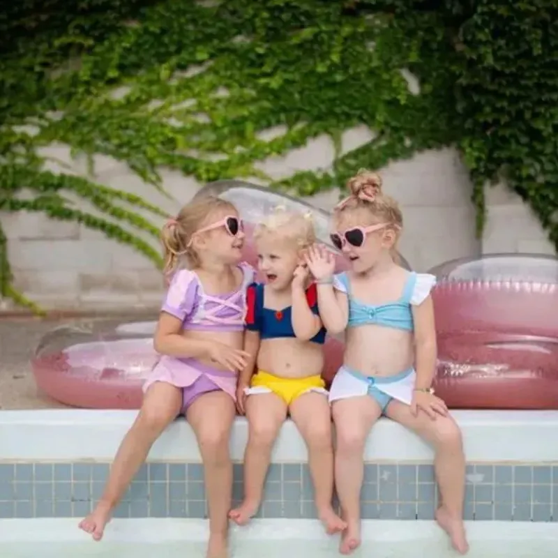 Creative Education Of Canada Baby Swimming Clothes|Halloween Costumes*Creative Education - 2Pk Swim Suit, Rapunzel