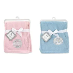 Cribmates Blankets & Quilts*Embroidered Blanket, Colors May Vary