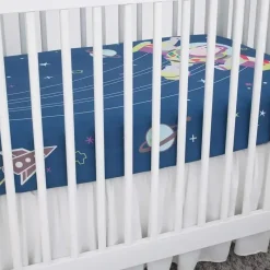 Crown Crafts Toy Story|Crib & Bed Sheets*- Disney Buzz Lightyear Photo Crib Fitted Sheet